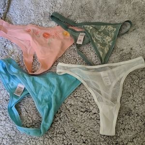 Set of 3 thongs